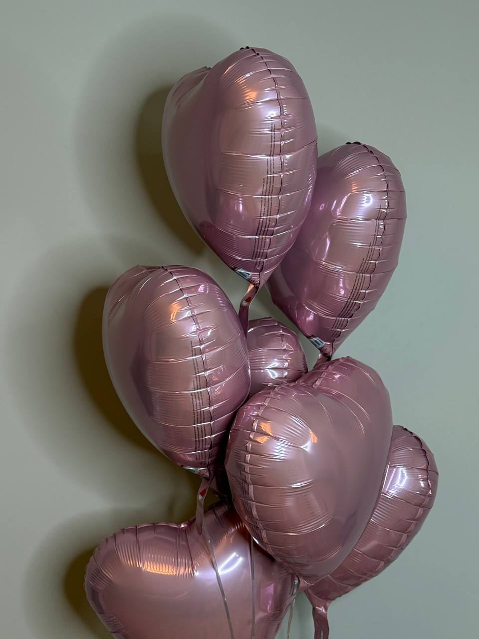 Blush Heart Balloons