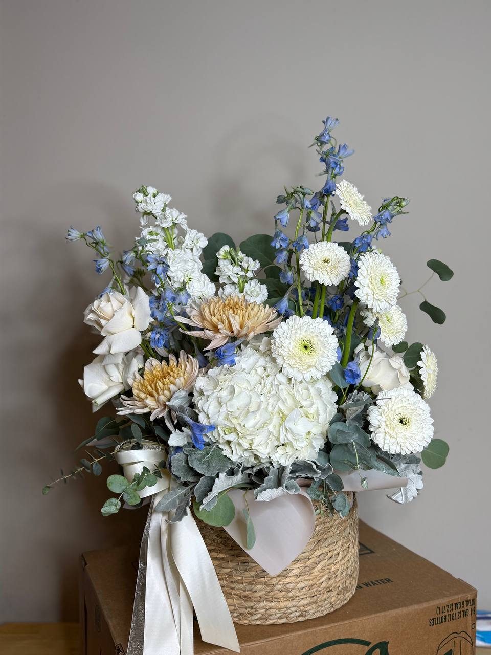 Flower Box No. 24 | Ivory Sky