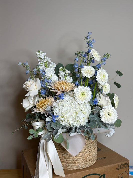 Flower Box No. 24 | Ivory Sky