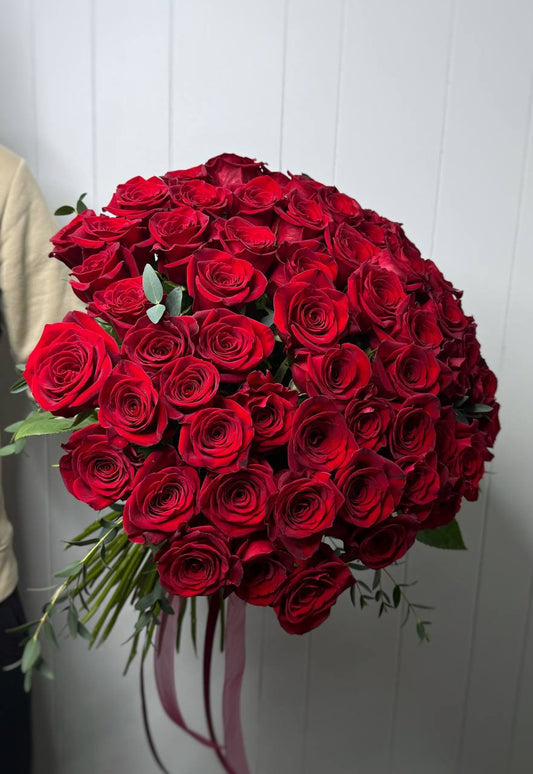 Bouquet No. 6 | 100 Red Roses
