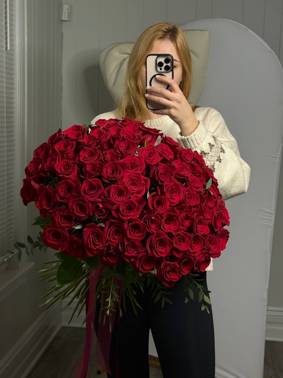 Bouquet No. 6 | 100 Red Roses