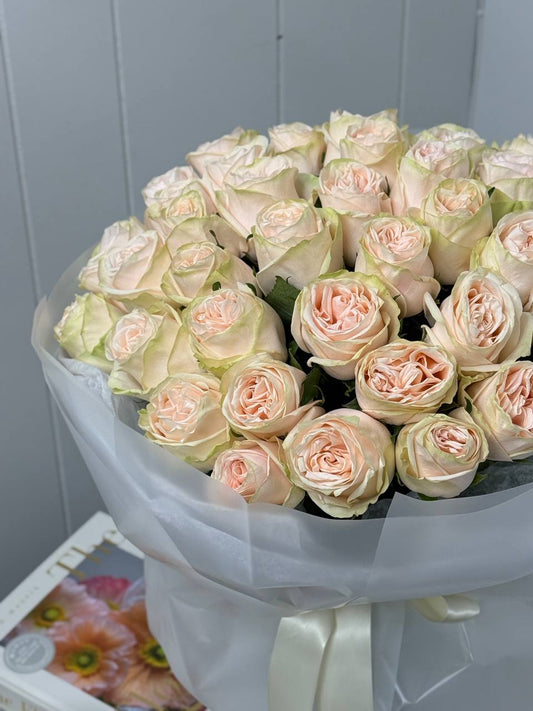 Bouquet No. 9 | Blush Garden Roses