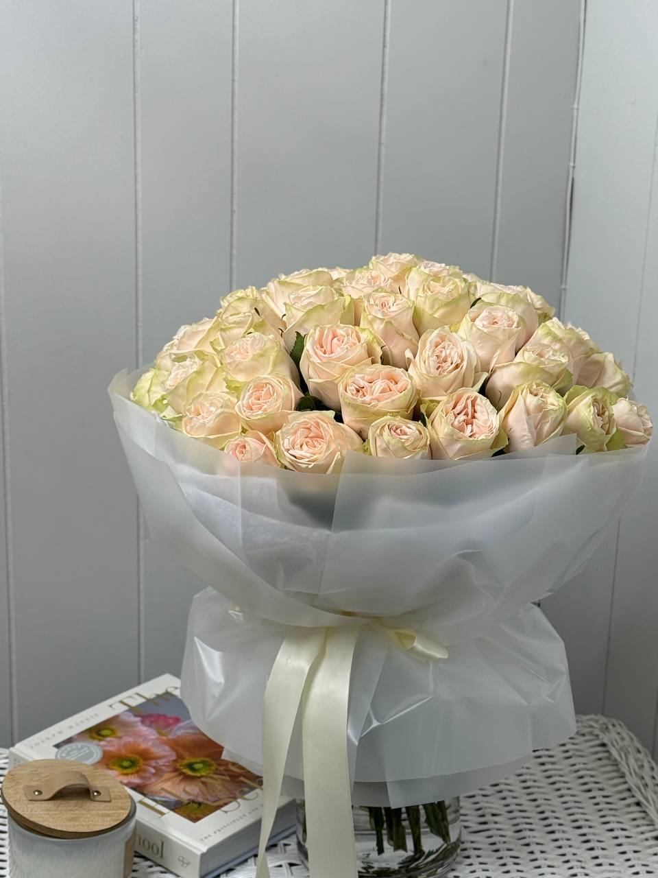 Bouquet No. 9 | Blush Garden Roses