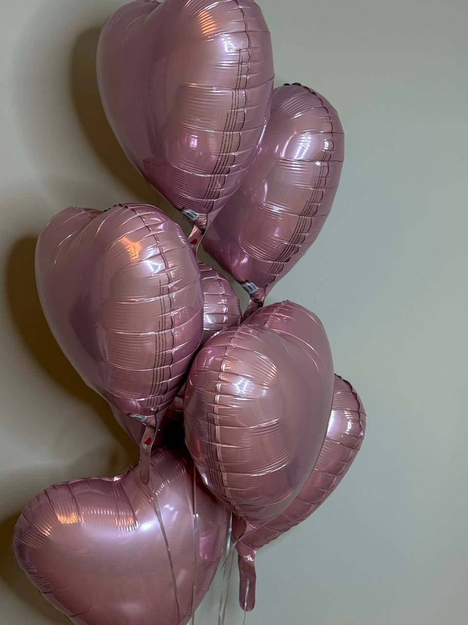 Blush Heart Balloons
